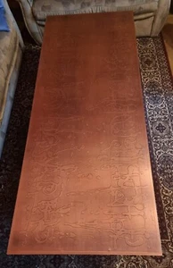 Wohnzimmertisch Couchtisch Kupfer Verkupfert - Bild 1 von 9