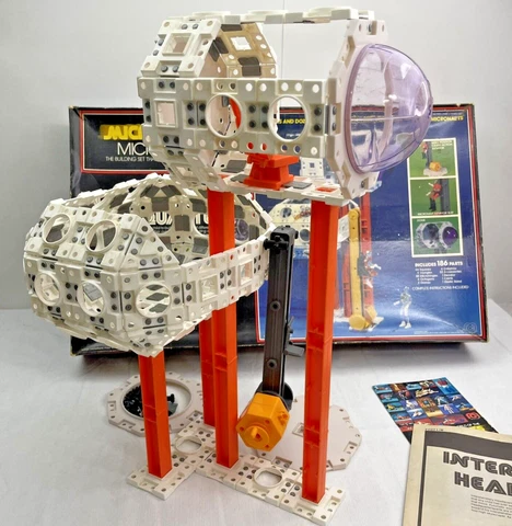MEGO Micronauts Micropolis INTERPLANETARY HEADQUARTERS 71071 Box & Instructions Cover
