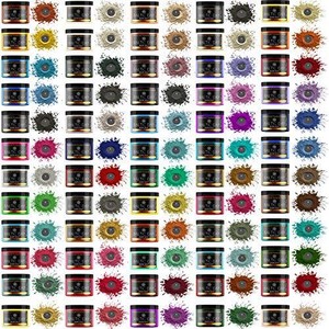 Mica Powder Soap Making Epoxy Resin Paint Dye Candle Slime 60 Color Baltic Day