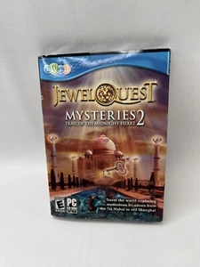 ┥PC CD-ROM Juego Jewel Quest Mysteries 2 Trail of Midnight Heart 2009 NUEVO SELLADO - Imagen 1 de 8