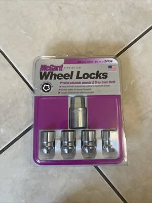 Juego de tuercas de bloqueo de rueda McGard para Nissan Máxima/Pathfinder 1990-2020 | Paquete de 4 cromados Foto 1 de 2