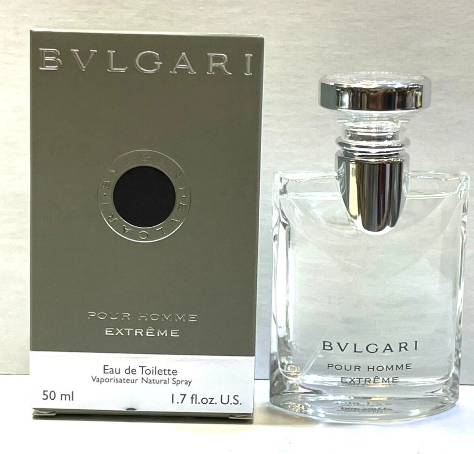 Bvlgari Extreme Pour Homme Hombres 1.7 OZ (50 ml) Edt Spray Nuevo En Caja Auténtico Foto 1 de 4