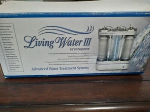Living Water III By EcoQuest Advanced Water Treatment System LW3CT 102470 NEW - Picture 1 of 9