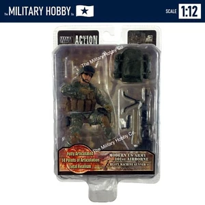 1:12 Blue Box Toys BBi Elite Force Modern US Army 101st Airborne Machine Gunner - Picture 1 of 2