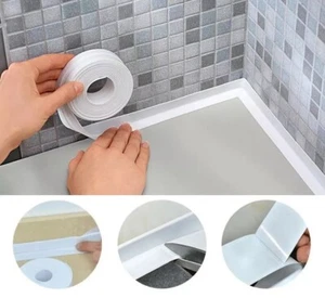 Kitchen Bathroom Self-Adhesive Caulk Strip Sink Sealing Tape Waterproof Sealant - Picture 1 of 6