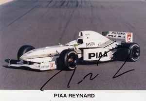 FIRMADO TORANOSUKE TAKAGI PIAA TYRRELL 026 1998 LANZAMIENTO FOTO AUTÓGRAFO - Imagen 1 de 2
