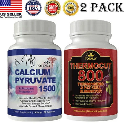 Pyruvate钙抗氧化补充剂致热减肥脂肪燃烧丸 — 第 1/4 张图片