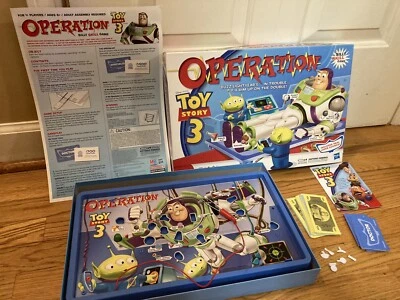 Hasbro Toy Story 3 Operation Game Disney Pixar Buzz Lightyear Not Complete - Image 1 of 3