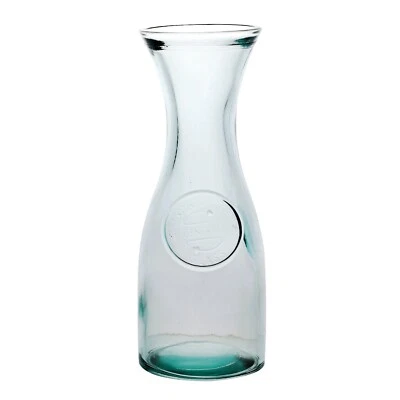 UNIQUE HOME LIVING Clear Glass Jug Re-Generation Juice Carafe Water Pitcher 800ml Ergonomic Grip
