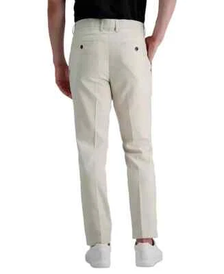Pantalones de vestir Kenneth Cole Reaction para hombre 33Wx32L ajustados beige E05633 Foto 1 de 4