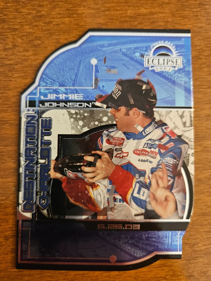 2004 Press Pass Eclipse Destination Win Jimmie Johnson Card# DW 14/27 - Image 1 of 1
