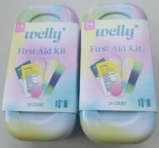 WELLY Quick Fix Kit 24ct Colorwash Bandages and Ointments