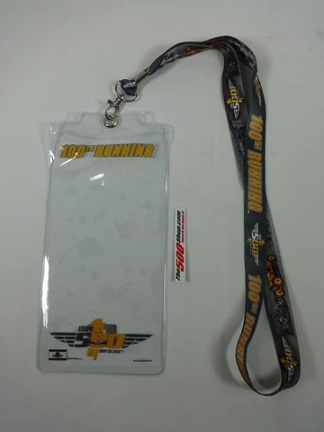 2016 Indianapolis 500 100TH Running Event Lanyard & Credential Ticket Holder Cover