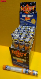 20 / 10 / 6 oder 2 Stück JUICY JAY´s JONES BLUEBERRY - Paper Cones + Dank7 Tip