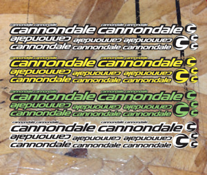 Cannondale Vinyl Custom Decals Stickers Bike Frame Kit Replacement Protective