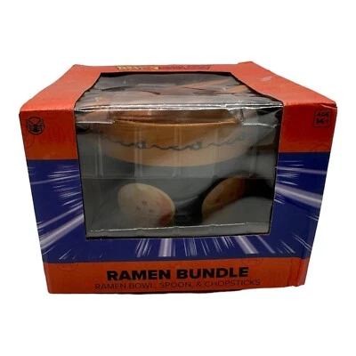 Dragon Ball Z Ramen Noodle Bundle Set Ciotola, Cucchiaio e Bacchette - Immagine 1 di 4