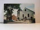 Our Lady of the Isle Church & Post Office Nantucket Island Chrome Postcard A530