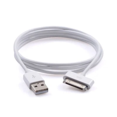 3ft 30-pin USB Data Sync Cable Charger for iPhone 4 4G 4S 3GS iPod Nano Touch 4G - Image 1 of 4