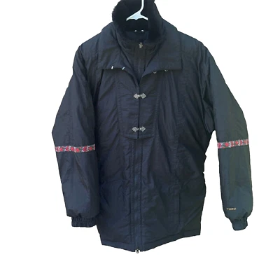 Abrigo chaqueta negra para mujer Fere Skiwear Foto 1 de 4