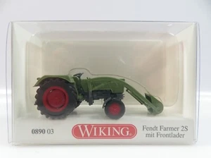1:87 Wiking 089003 Fendt Farmer 2S con caricatore frontale W16 - Foto 1 di 2