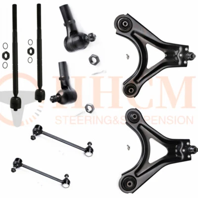 8Pcs Complete Front Control Arm Suspension Kit For Ford Contour Mercury Cougar - Image 1 of 2