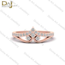 Promise Ring Anniversary Ring Gift Gorgeous Diamond Tiara Engagement Ring Dainty