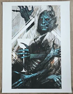 Póster del juego Dragon Age Inquisition Giclee Corypheus limitado 300 litografía - Imagen 1 de 4