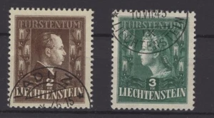 (WH22933) LIECHTENSTEIN 1944, MI 238/39, USADO, CV 50€, VER ESCANEOS - Imagen 1 de 2