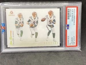 JOE BURROW 2022 PANINI LUMINANCE VESTIGE # VSTJBU PSA 10 - Picture 1 of 2