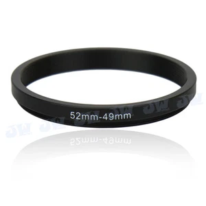 Pro 52-49mm Step-Down Metal Adapter Ring/52mm Lens to 49 mm UV CPL Accessory - Picture 1 of 3
