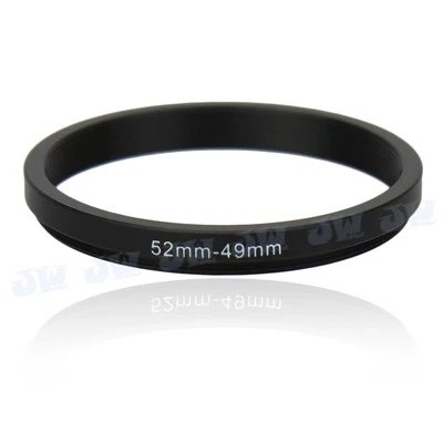 Pro 52-49mm Step-Down Metal Adapter Ring/52mm Lens to 49 mm UV CPL Accessory - Image 1 of 3