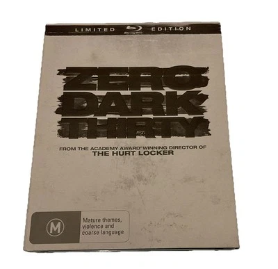 ZERO DARK THIRTY (2012) - BLURAY Limited Edition Slipcase Exc Cond! All Region - image 1 of 4