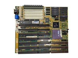 PCChips Hsin Tech M601 V1.3E Retro PC Motherboard w/ Intel i486 SX, 2x Toshiba T - Picture 1 of 4