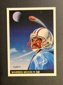Warren Moon 1992 Fleer - Pro Vision #474 - Picture 1 of 2