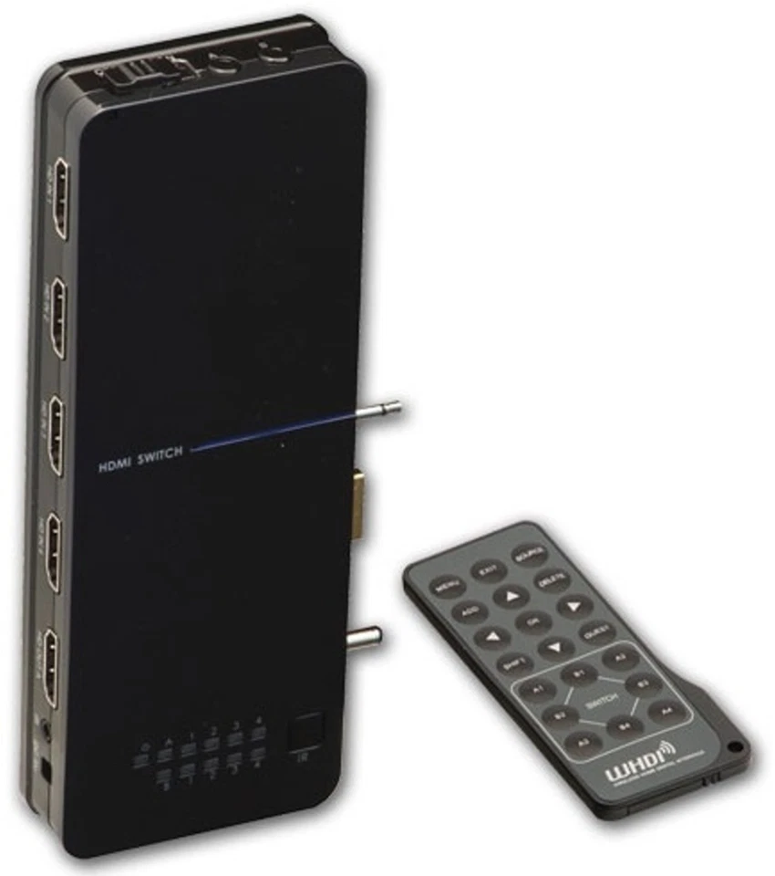 LINDY 38123 – HDMI­-Matrix­-Switch 4×2 • für Wireless-HDMI (WHDI) Extender 38122 - Bild 1 von 2