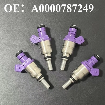 4 piezas nuevos inyectores de combustible 0000787249 aptos para Mercedes C230 2002 SLK230 2001-2004/ Foto 1 de 4