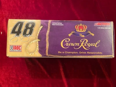 Jimmie Johnson #48 Crown Royal 2004 IROC 1/24 Diecast Nascar Lot 244 - Image 1 of 4
