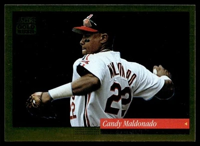 1994 Score Gold Rush Candy Maldonado Cleveland Indians #154 - Image 1 of 2