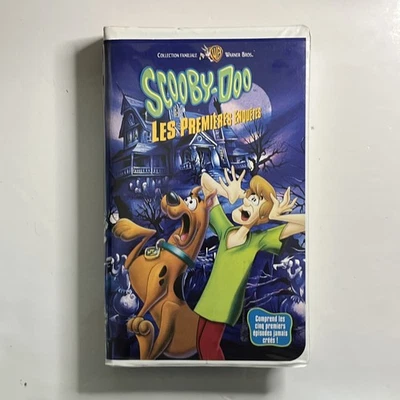 Scooby Doos Original Mysteries (VHS, 2002 Clam Shell) French, First 5 episodes,! - Image 1 of 4