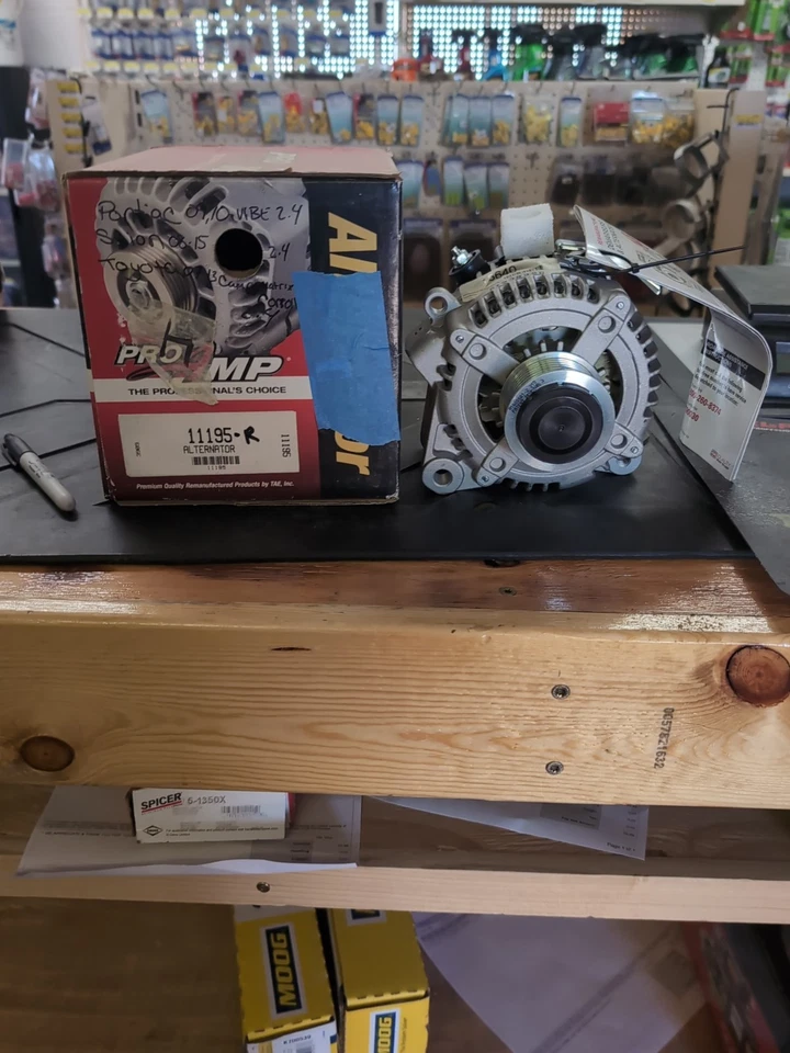 Alternador compatible; 2008 a 2015 Scion Van xB L4 2,4 L 160 amp High Output Reman Foto 1 de 1