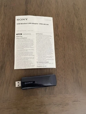正品索尼电视 USB 无线 LANWiFi 适配器 UWA-BR100 — 第 1/2 张图片