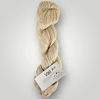Hilo de mezcla de viscosa de bambú de alpaca Vail hilo sin teñir 236 yardas color 6436 Foto 1 de 4