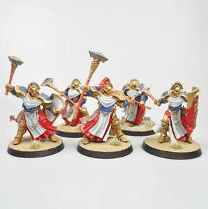 Stormcast Eternals Sequitors x5 Painted - Warhammer Fantasy Age of Sigmar Army - Picture 1 of 6