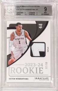 Lámina Victor Wembanyama Colección Inmaculada 2023-24 RC- BGS 9 Como Nueva... #6/15 - Imagen 1 de 2