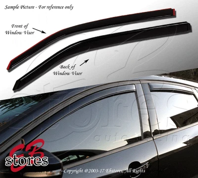 Vent Shade Window Visors GMC Yukon 92 93 94 95 96 97 98 99 4pcs(In Channel) - Image 1 of 4