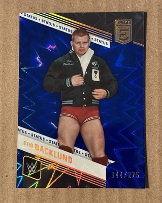 2023 Panini Donruss Elite WWE Bob Backlund Status Explosion Parallel  /275  - Image 1 of 2