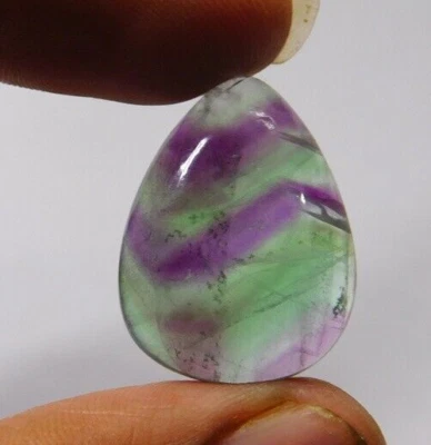 Multi Flourite Cabochon Loose Flourite Cab Gemstone For Jewelry 30 Cts. ME-8426 - Image 1 of 4