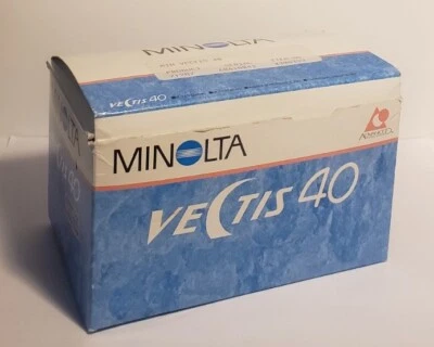 Винтажный компактный фотоаппарат Minolta Vectis 40 примерно 1996 г. с зумом 30–120 мм - Изображение 1 из 4