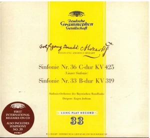 Mozart: Sinfonie 33,36 / Eugen Jochum - CD - Picture 1 of 2