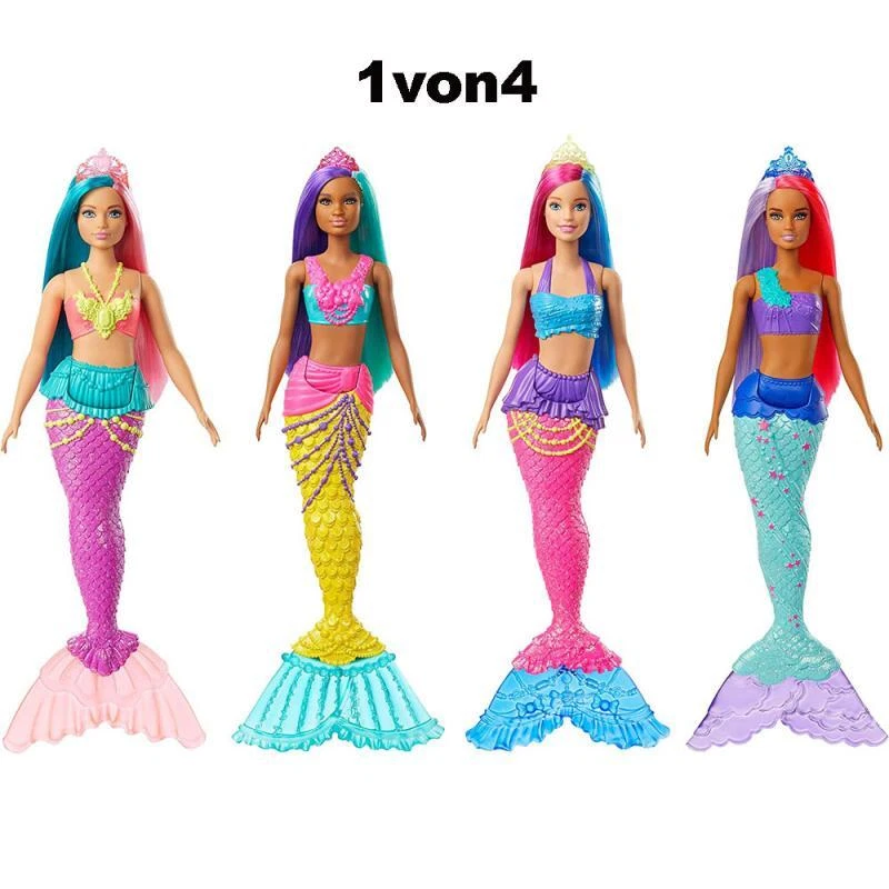 Barbie Mattel GJK07 Dreamtopia Meerjungfrau Puppe für Badewanne zufällig Auswahl - Bild 1 von 1